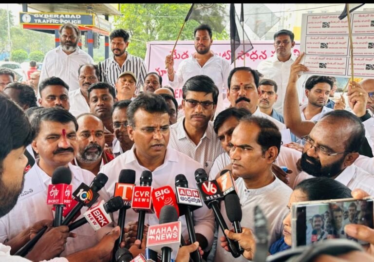 మెట్రో ను విస్తరించక పోతే ఉద్యమమే ఎమ్మెల్యే వివేకానంద గౌడ్